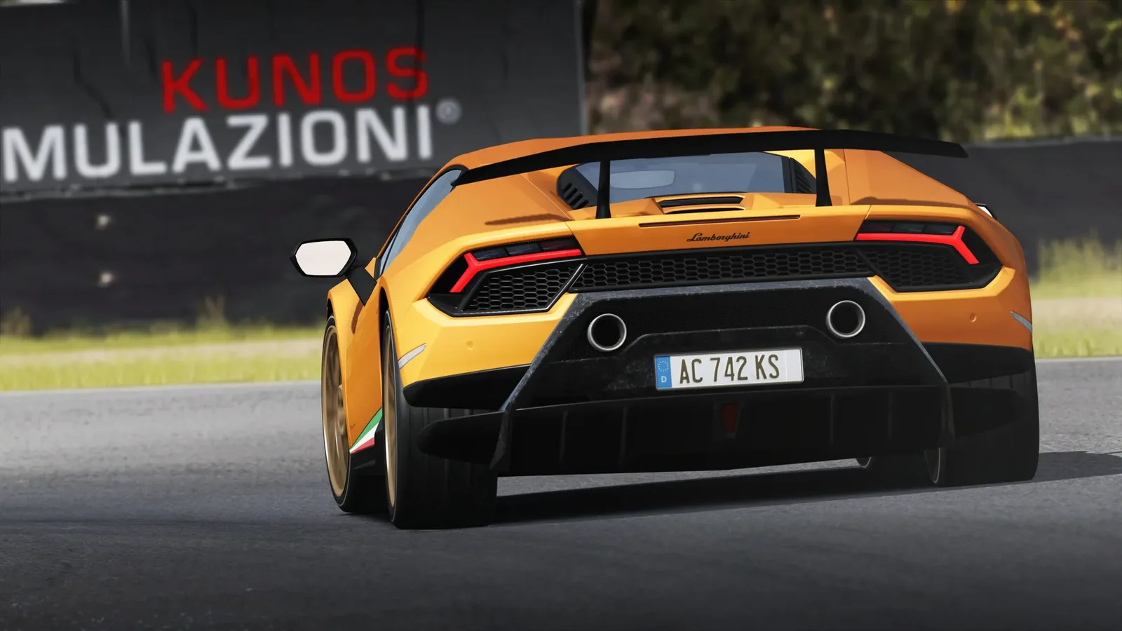 Заезд на трассе Трасса для дрифтинга в Assetto Corsa